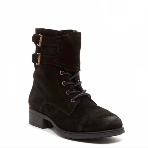 NWOT Seychelles Suede & Leather Cap Toe Gorgeous Boots - Picture 5 of 8